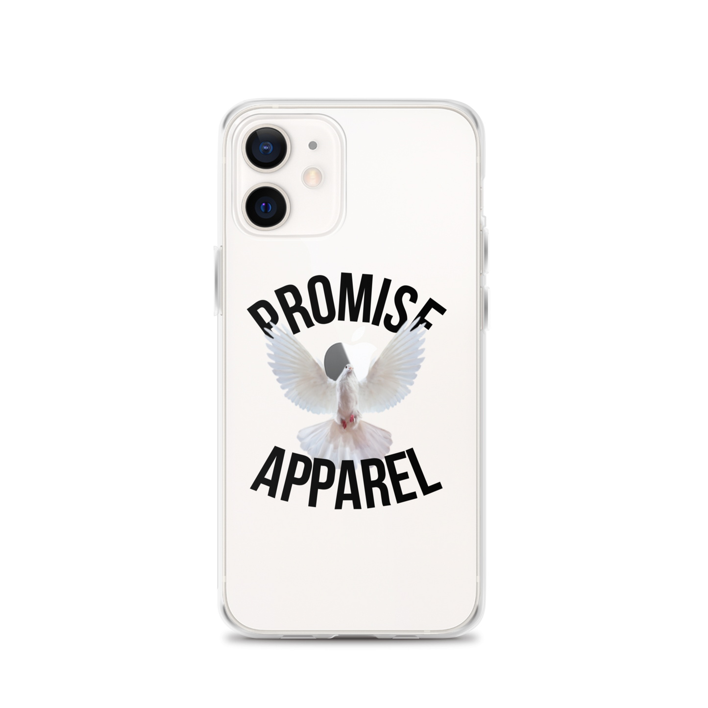 Promise Apparel Dove Clear iPhone Case