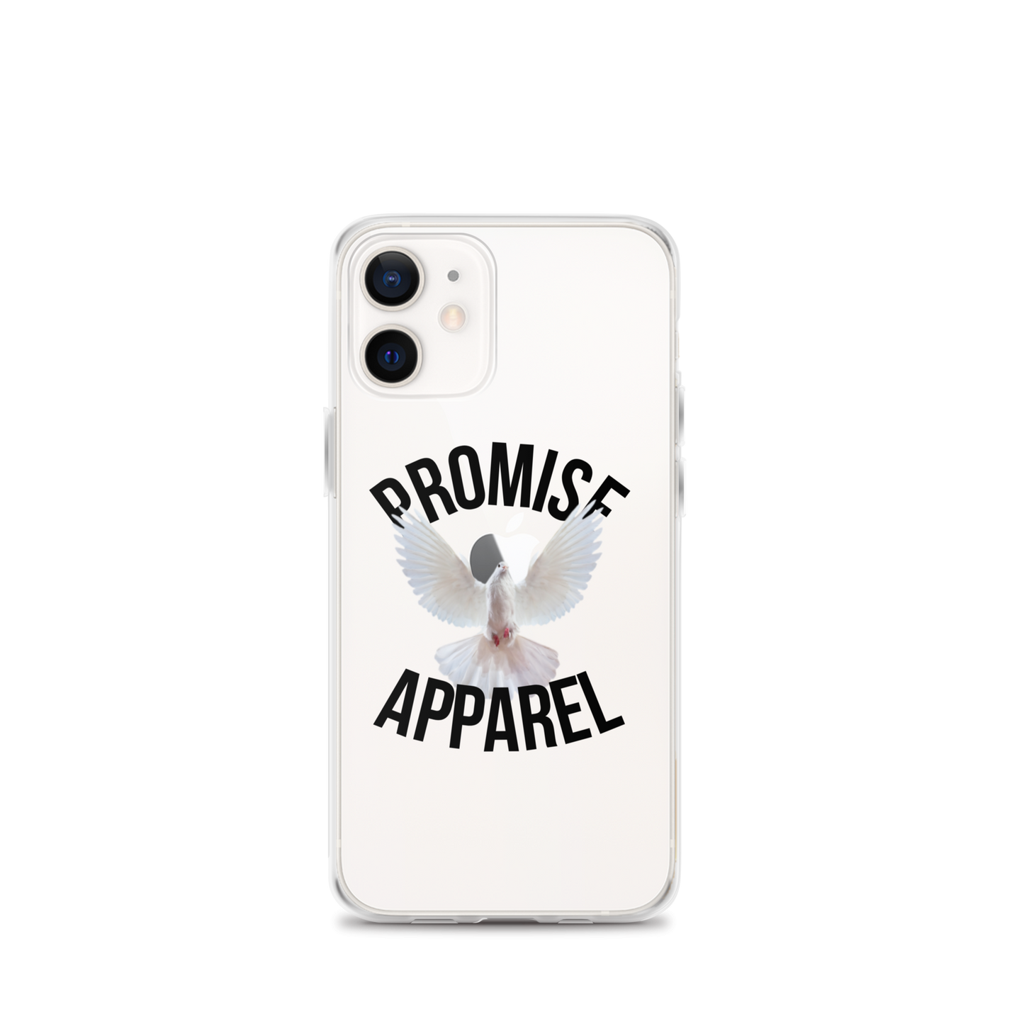 Promise Apparel Dove Clear iPhone Case