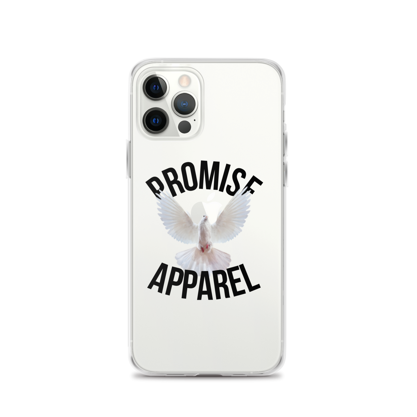 Promise Apparel Dove Clear iPhone Case