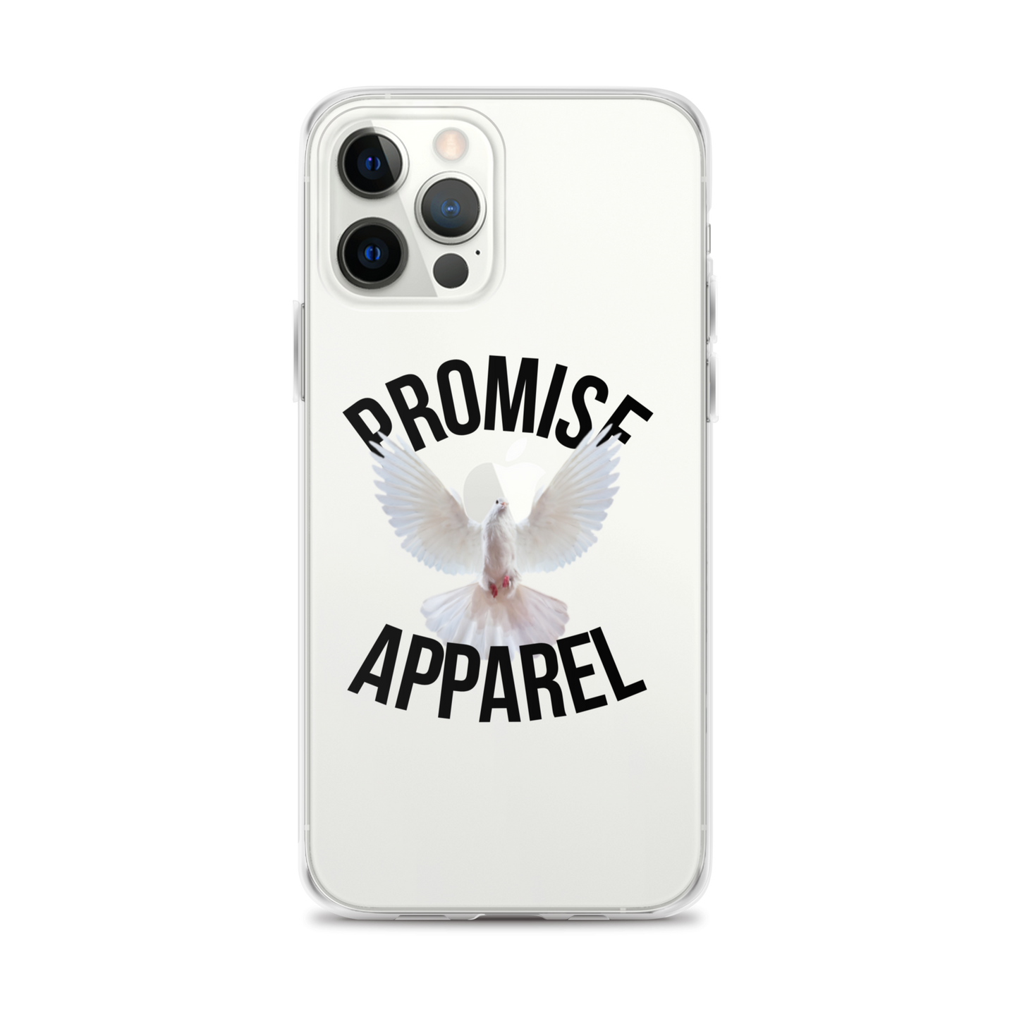 Promise Apparel Dove Clear iPhone Case