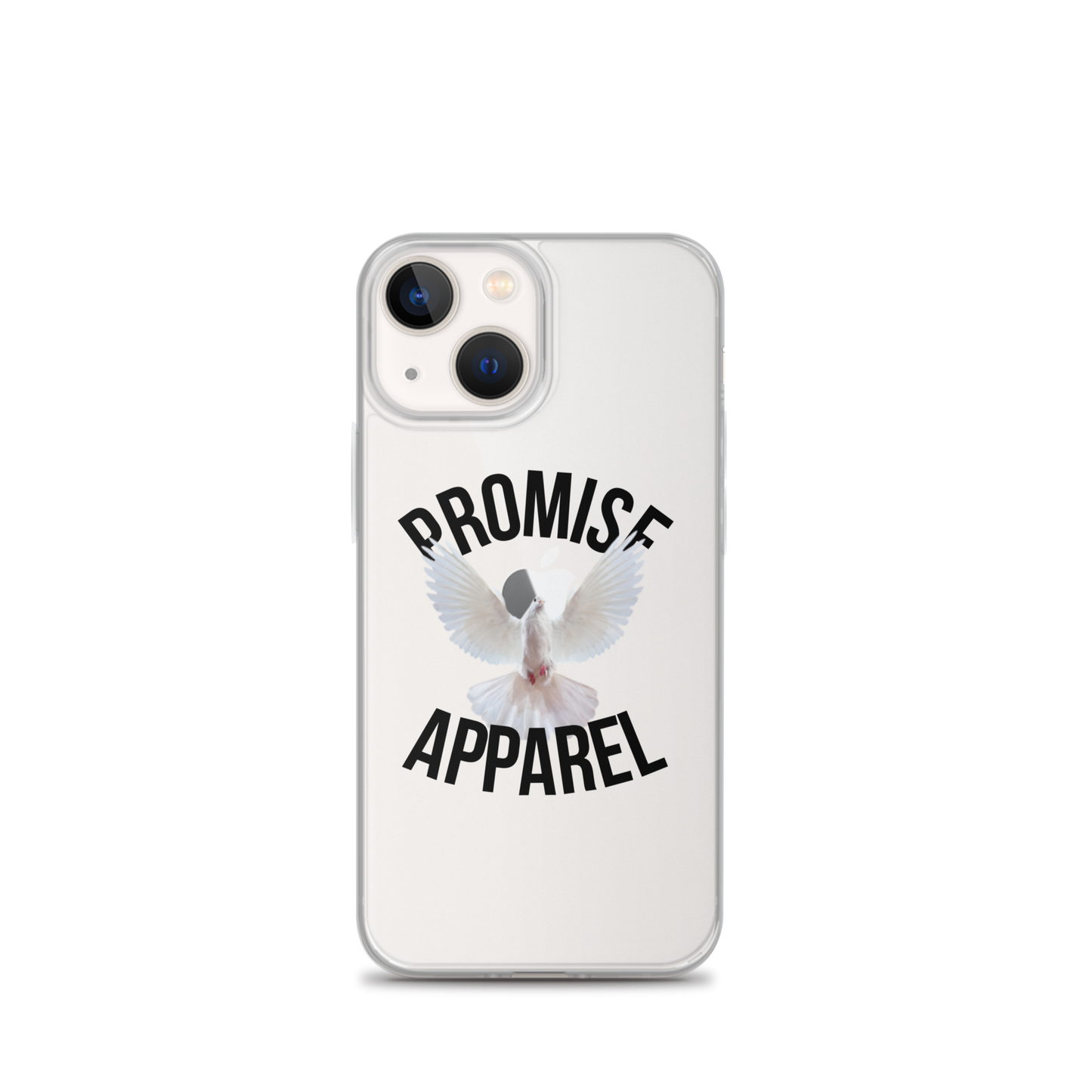 Promise Apparel Dove Clear iPhone Case