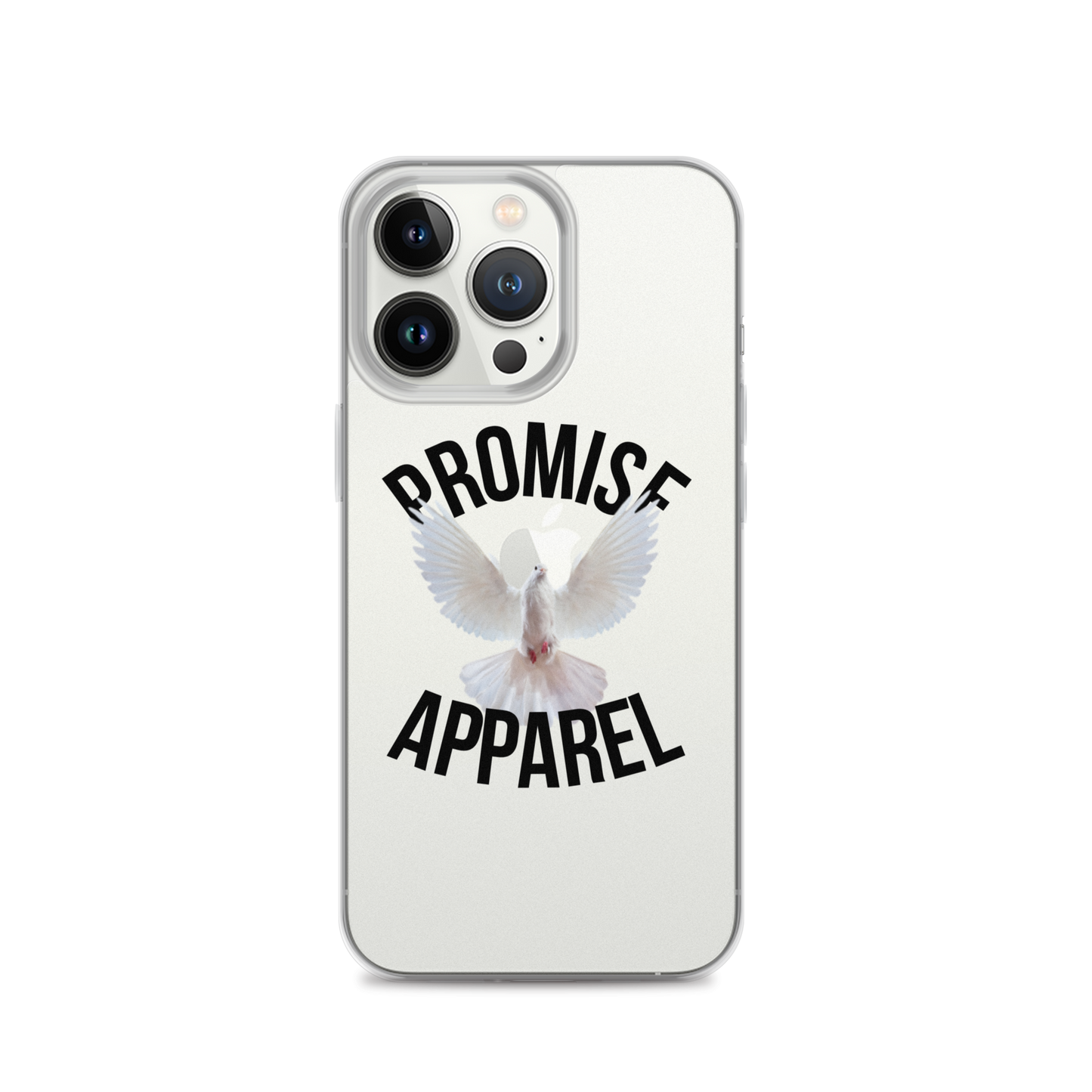 Promise Apparel Dove Clear iPhone Case