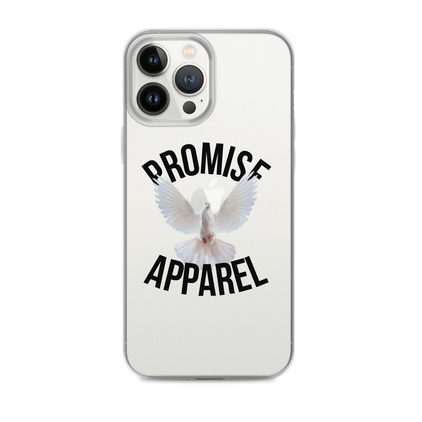 Promise Apparel Dove Clear iPhone Case