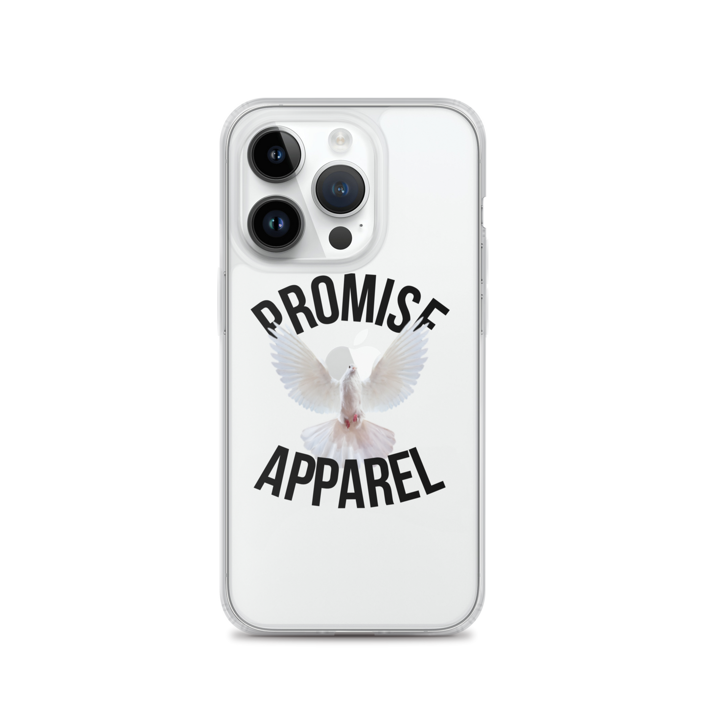 Promise Apparel Dove Clear iPhone Case