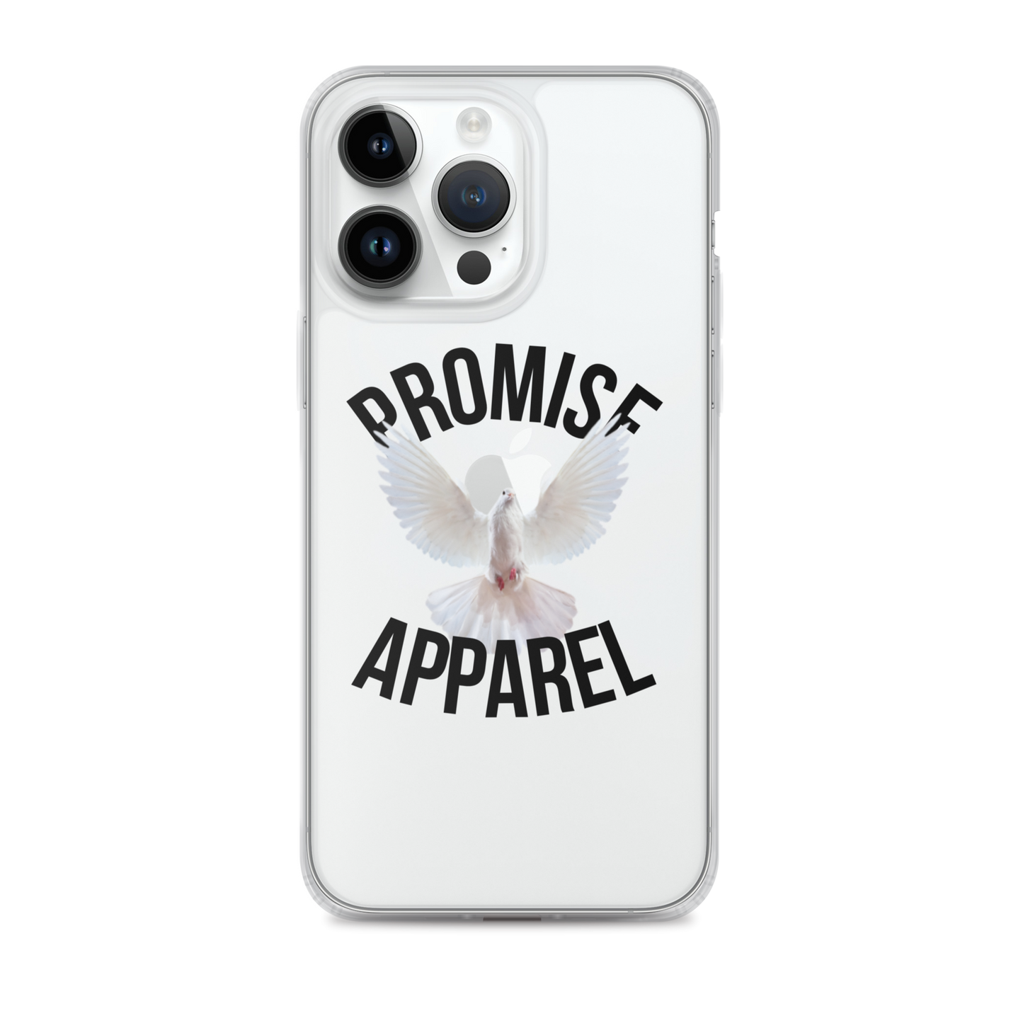 Promise Apparel Dove Clear iPhone Case