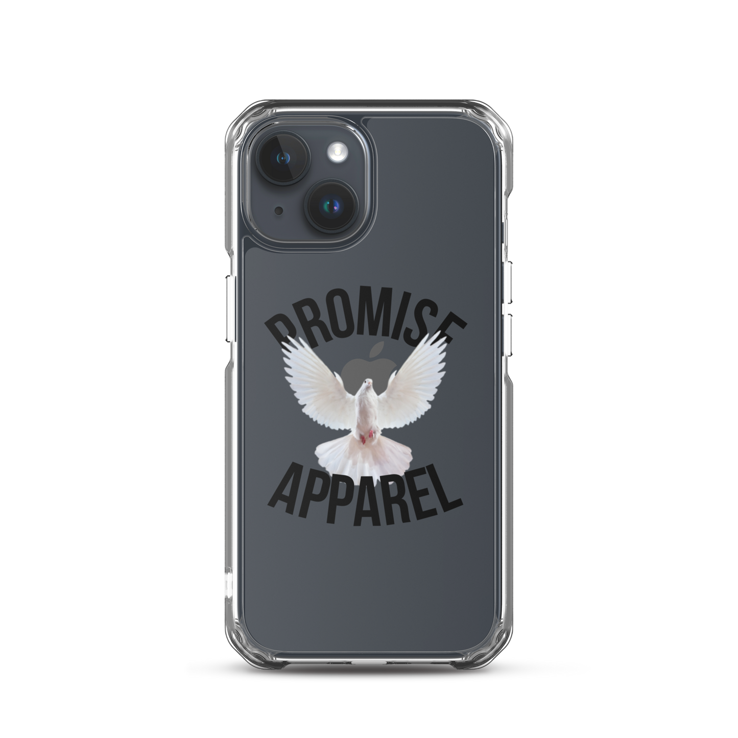 Promise Apparel Dove Clear iPhone Case