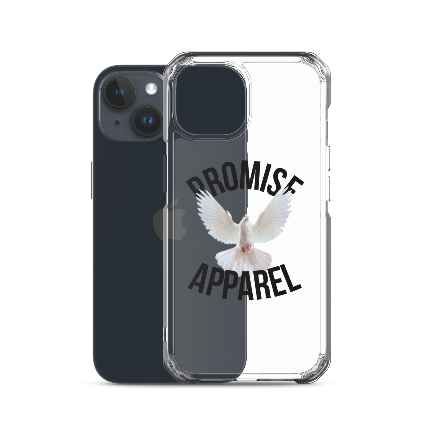 Promise Apparel Dove Clear iPhone Case