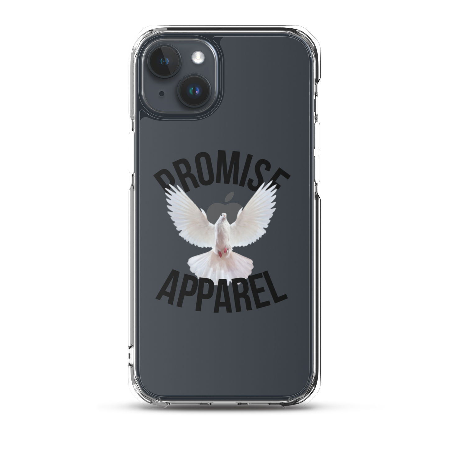 Promise Apparel Dove Clear iPhone Case