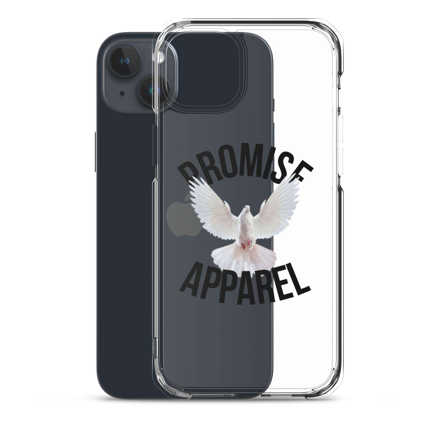 Promise Apparel Dove Clear iPhone Case