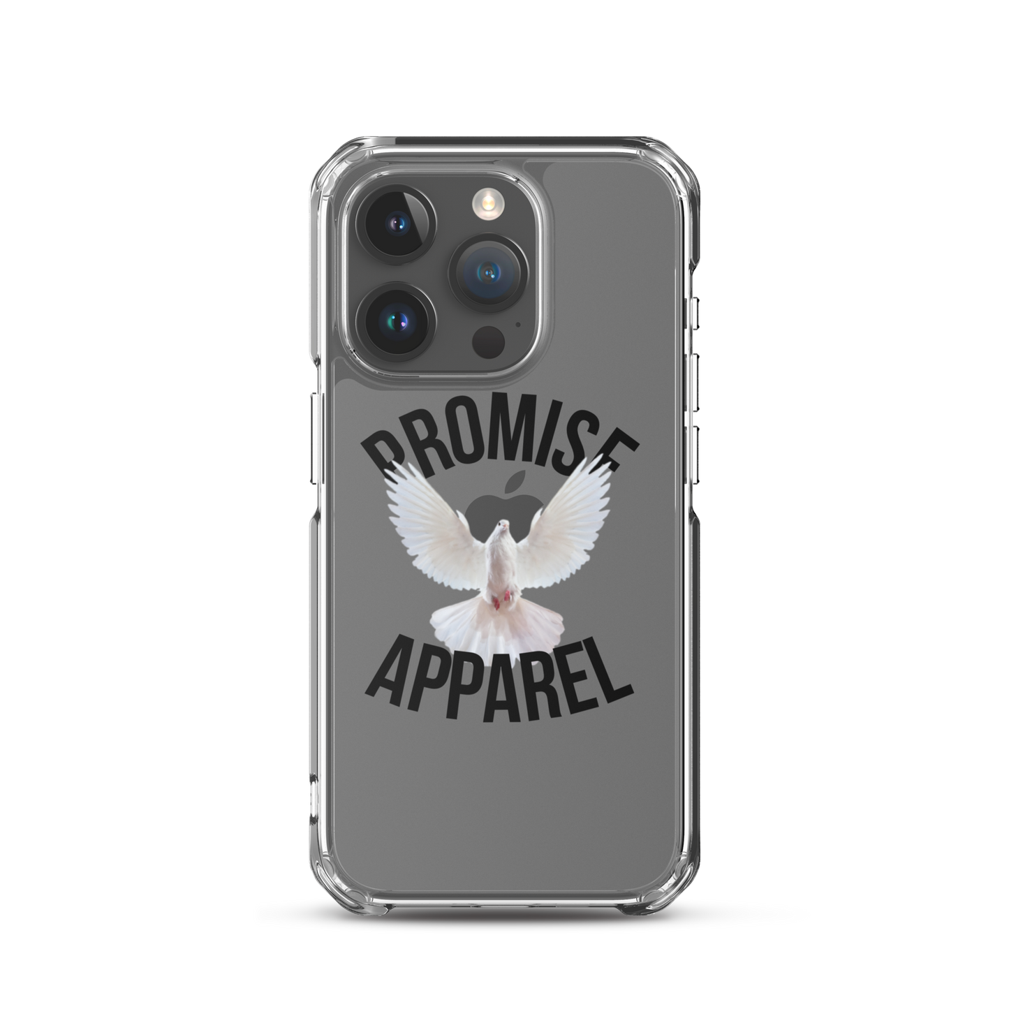 Promise Apparel Dove Clear iPhone Case