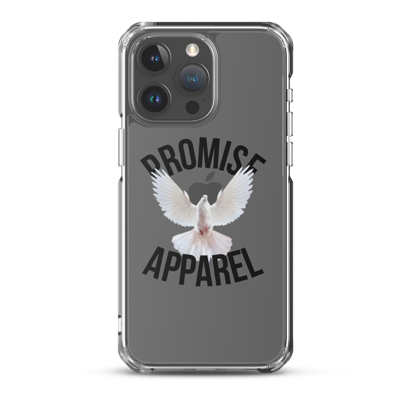 Promise Apparel Dove Clear iPhone Case