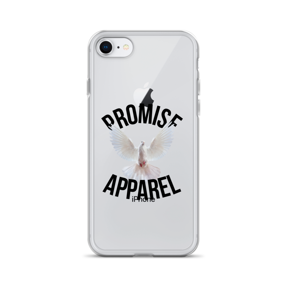 Promise Apparel Dove Clear iPhone Case