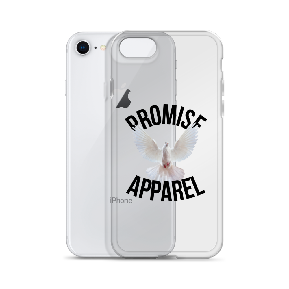 Promise Apparel Dove Clear iPhone Case