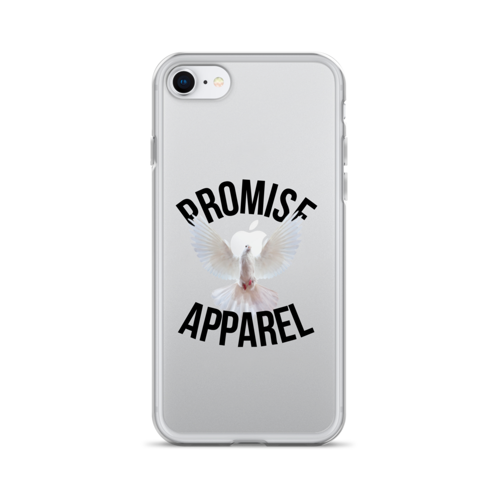 Promise Apparel Dove Clear iPhone Case