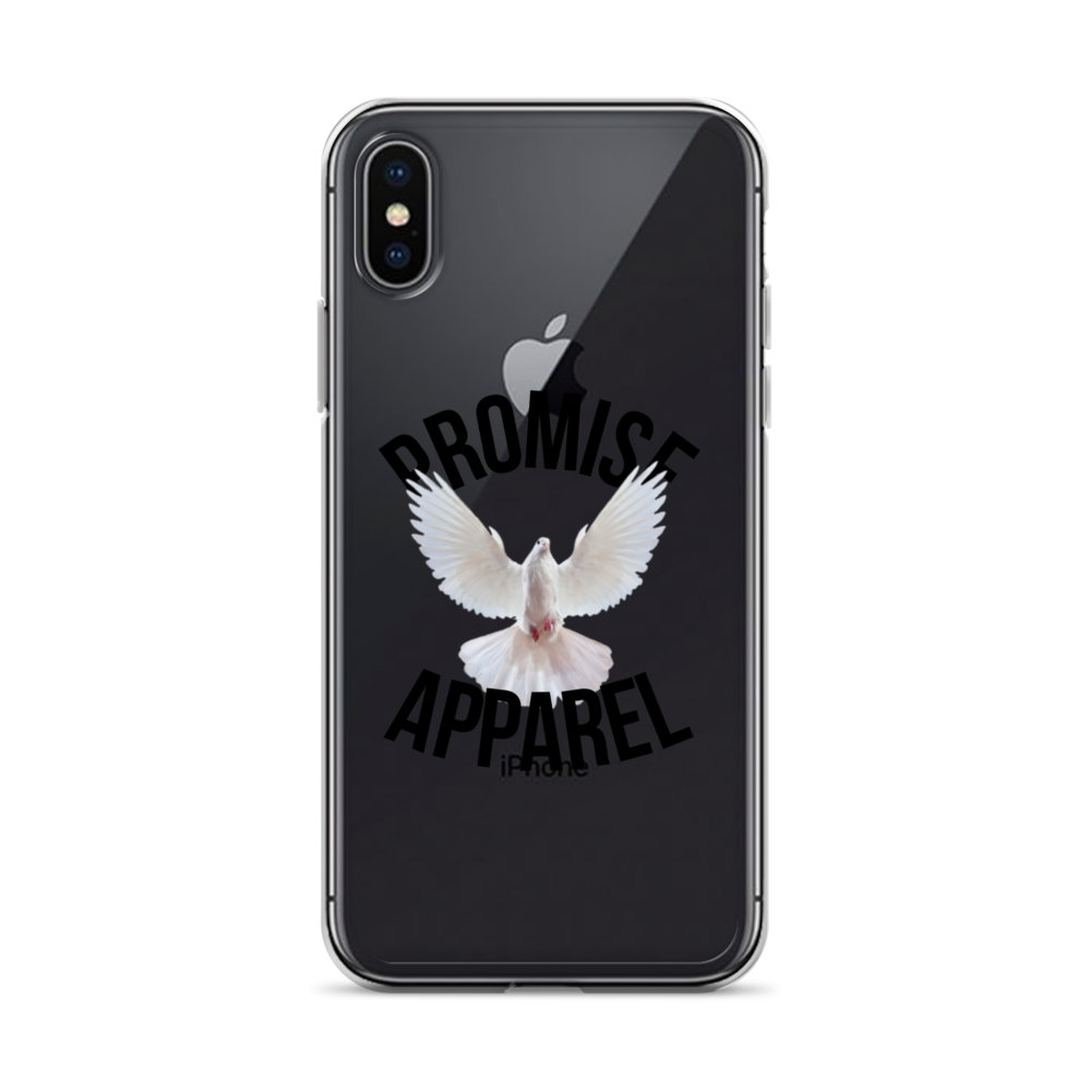 Promise Apparel Dove Clear iPhone Case