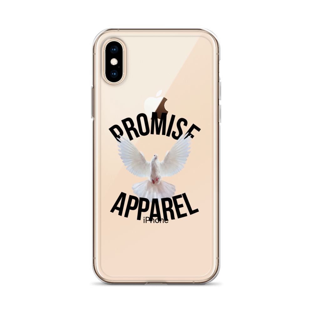 Promise Apparel Dove Clear iPhone Case