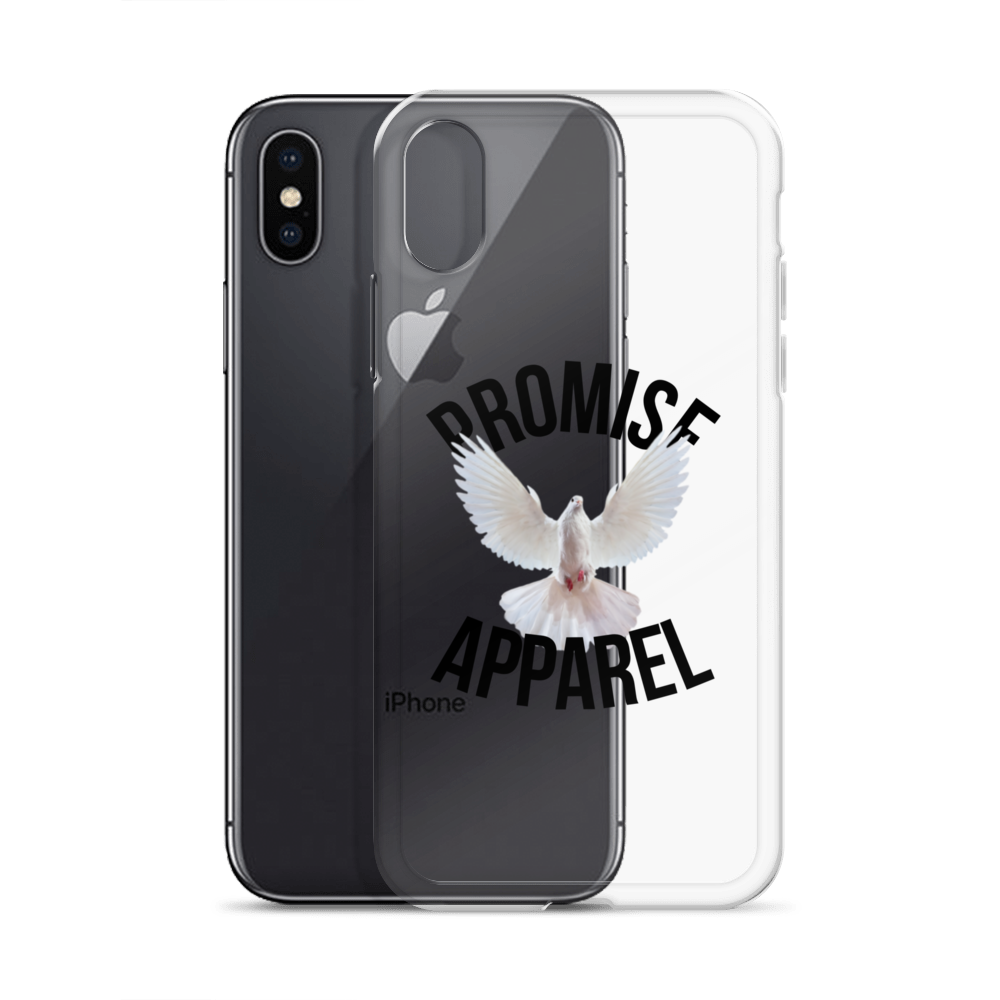 Promise Apparel Dove Clear iPhone Case