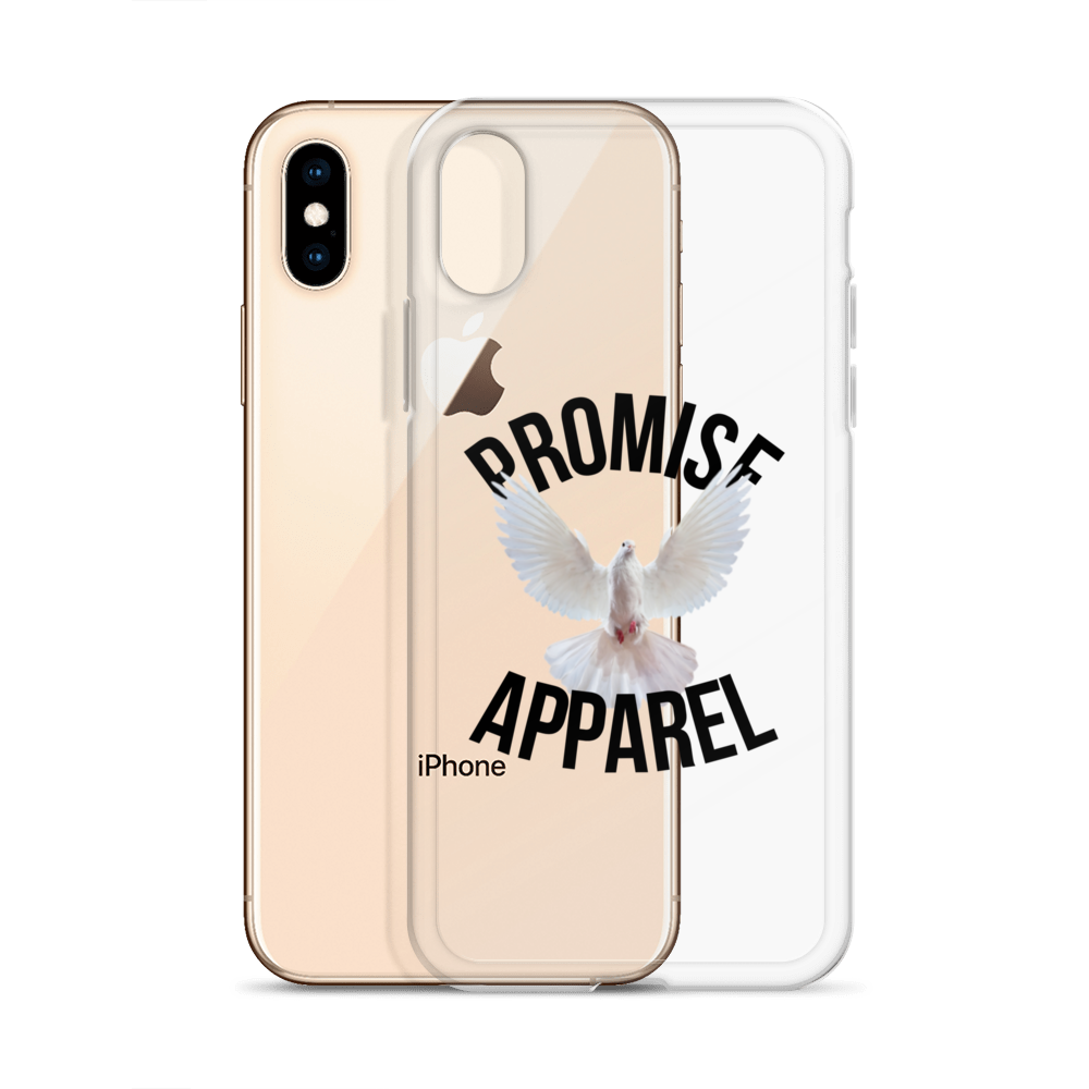 Promise Apparel Dove Clear iPhone Case