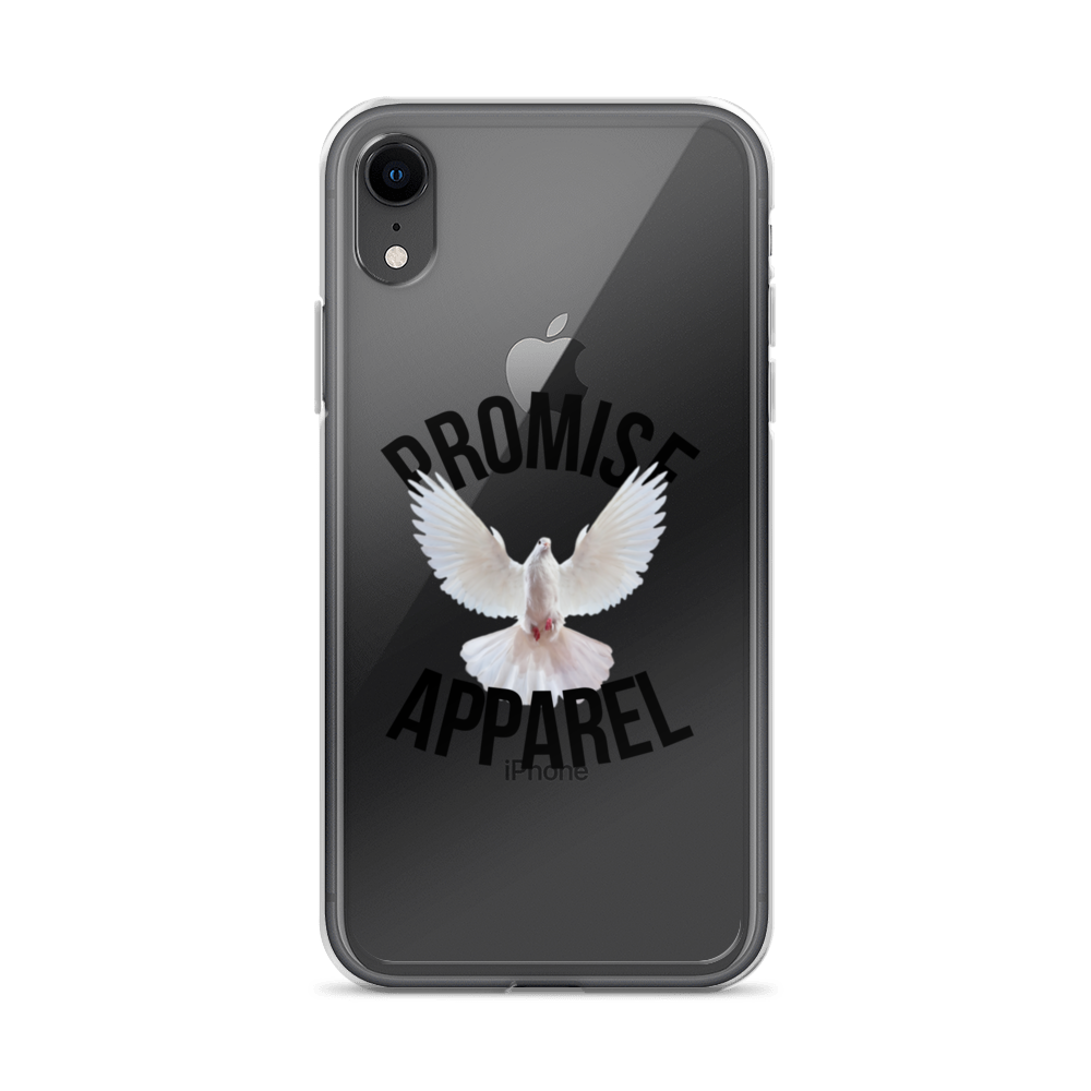 Promise Apparel Dove Clear iPhone Case