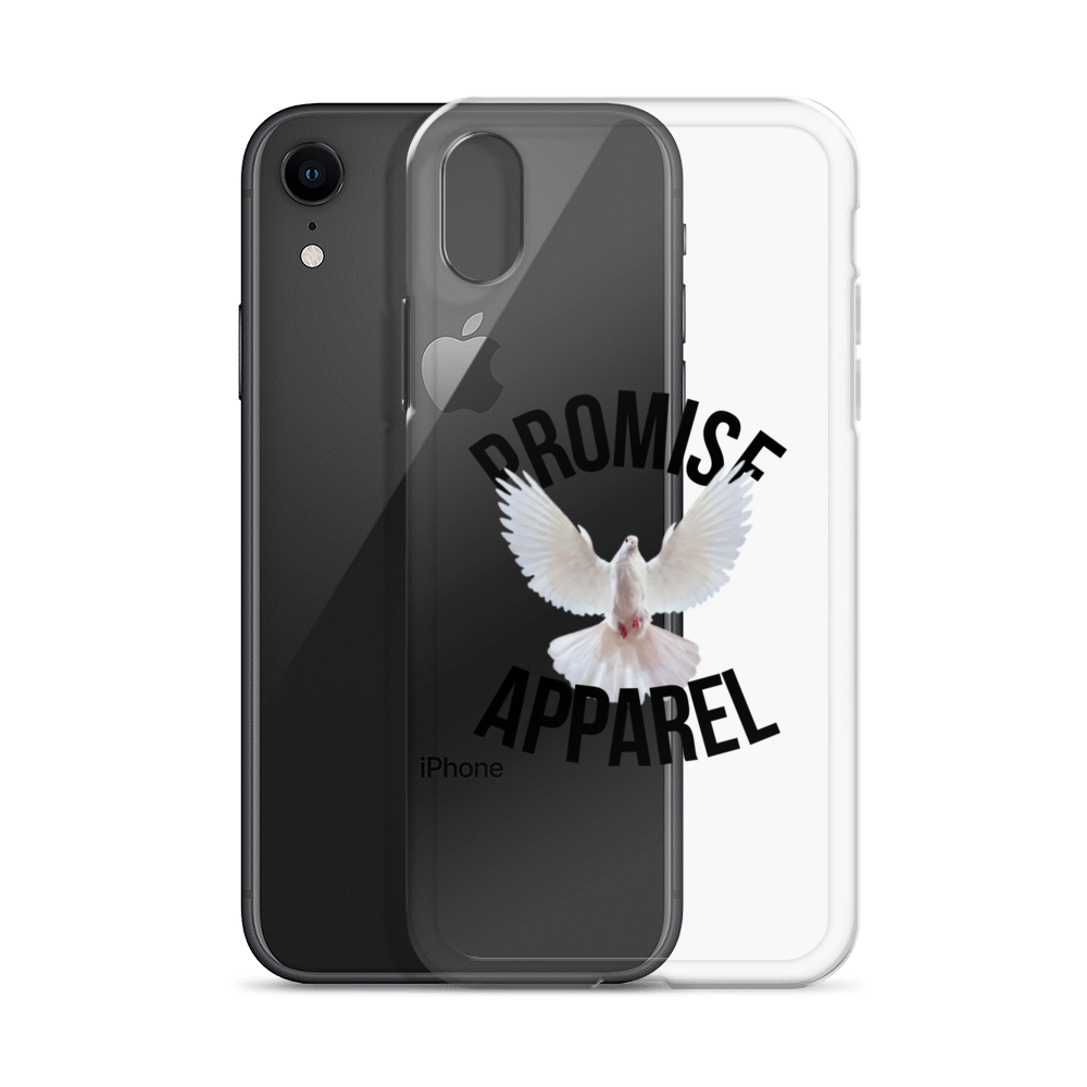 Promise Apparel Dove Clear iPhone Case