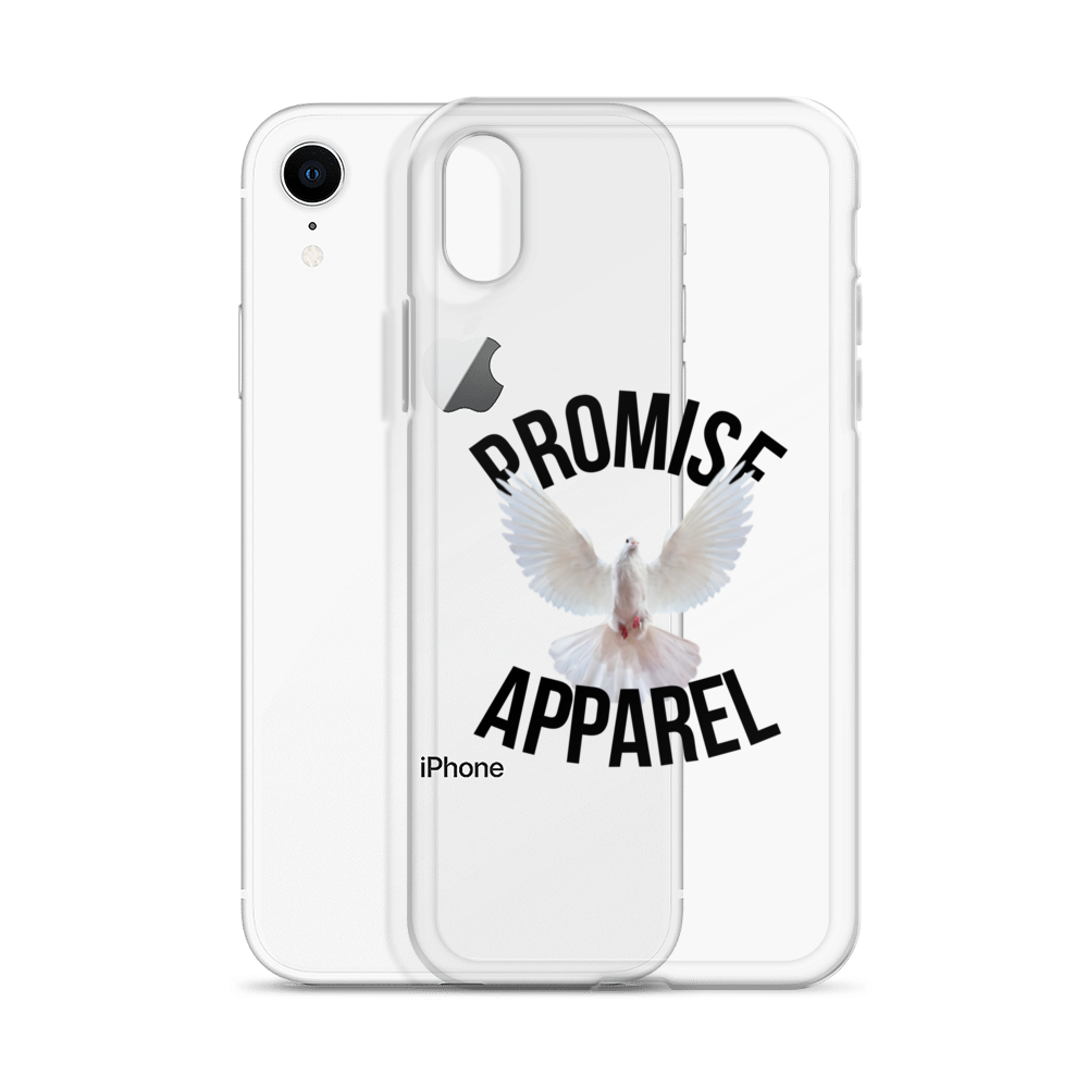 Promise Apparel Dove Clear iPhone Case